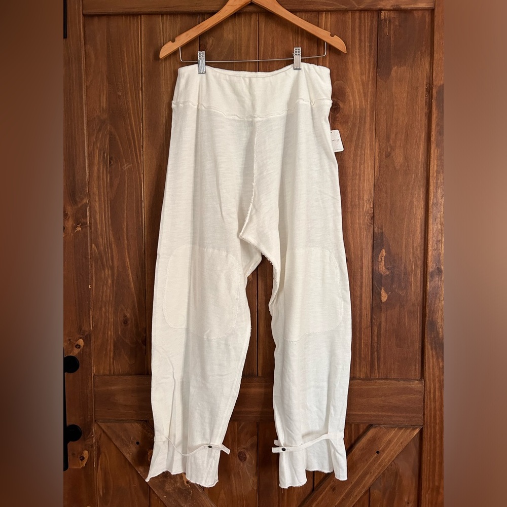 Free People White Casual Harem Pants